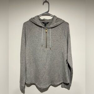 Ralph Lauren Gray Zip-Up Women's Sweater
